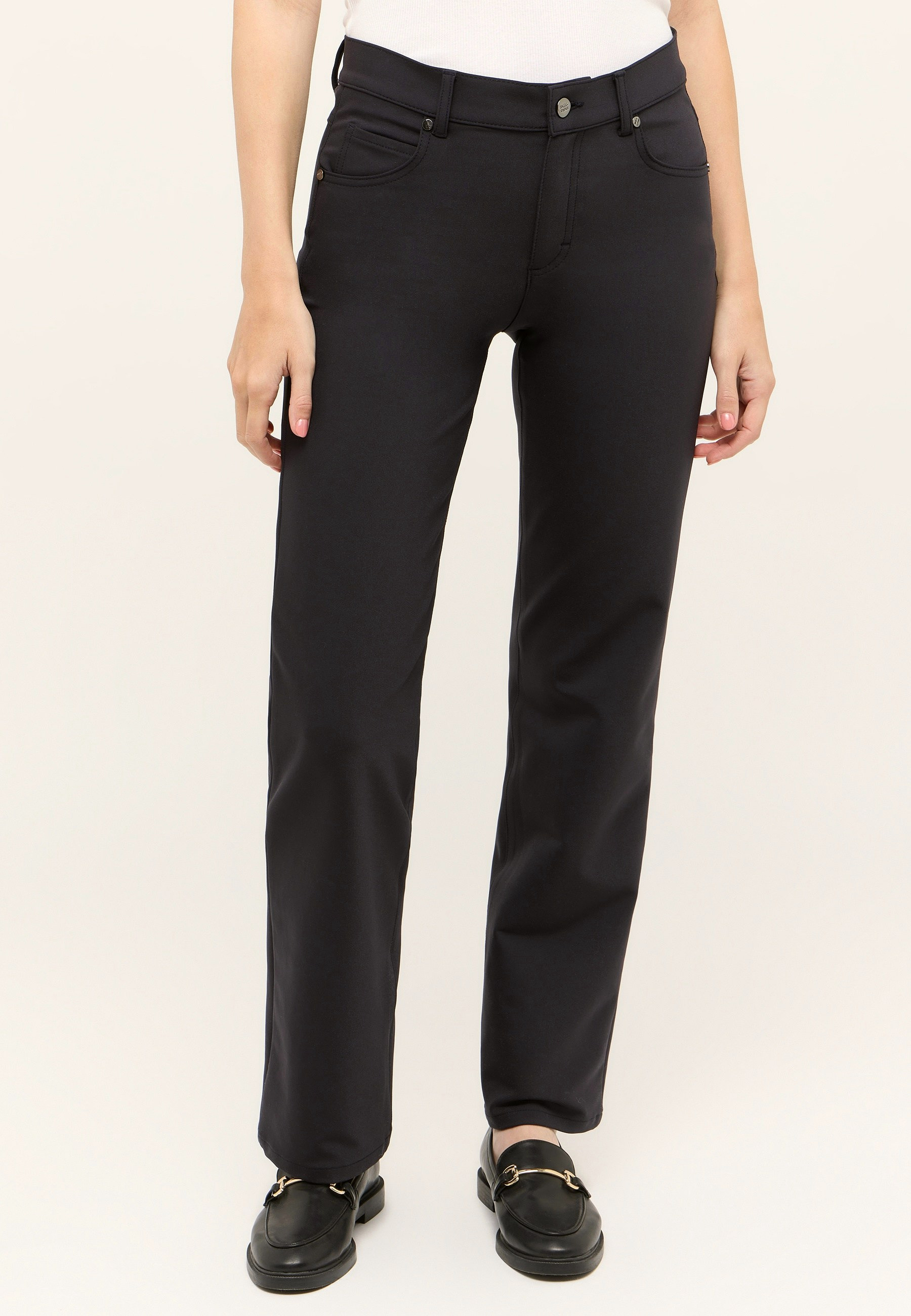 Business Hose Mid Waist Straight Fit | Angels