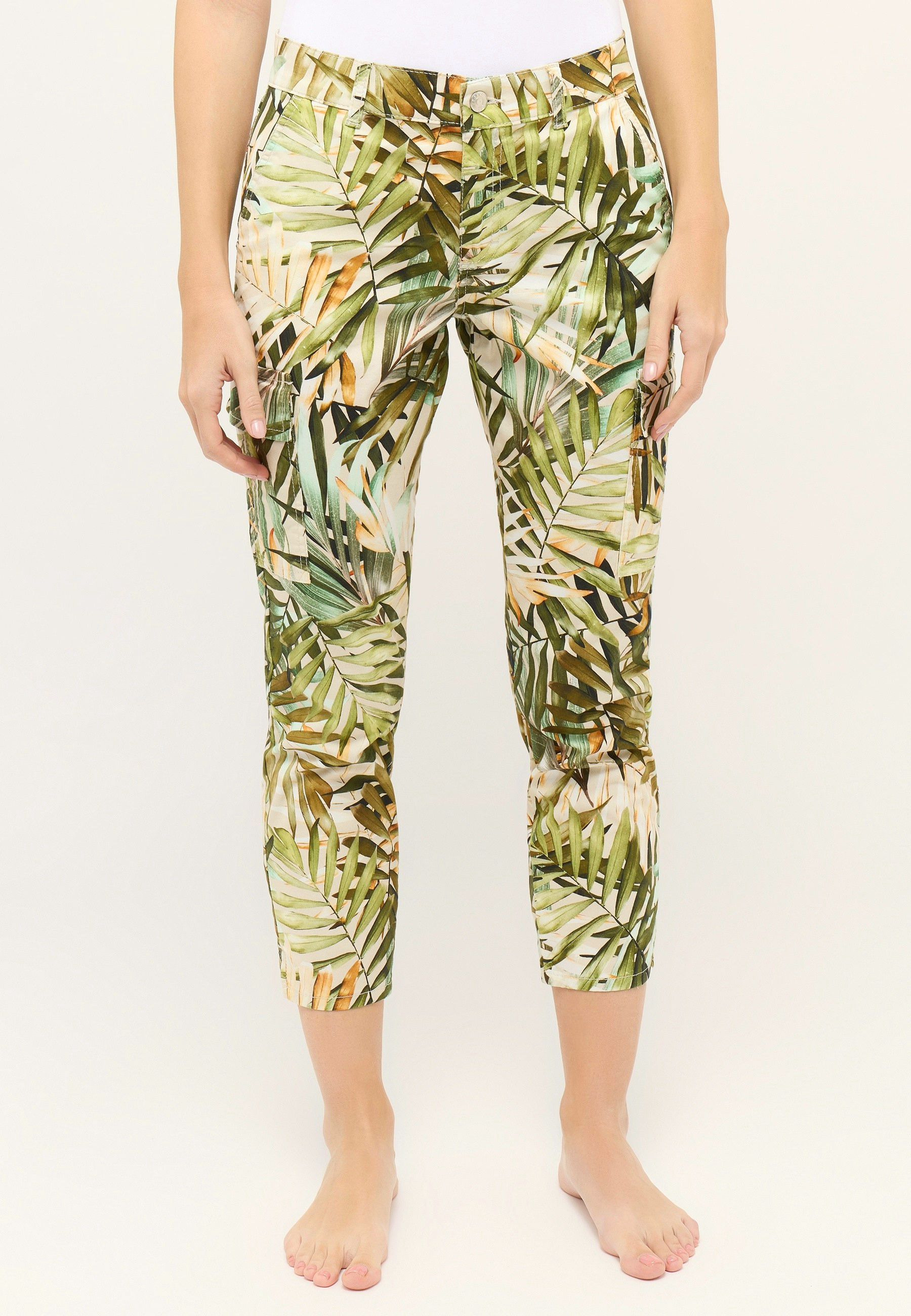 Cargo Hose Baumwolle Damen Slim Fit | Angels