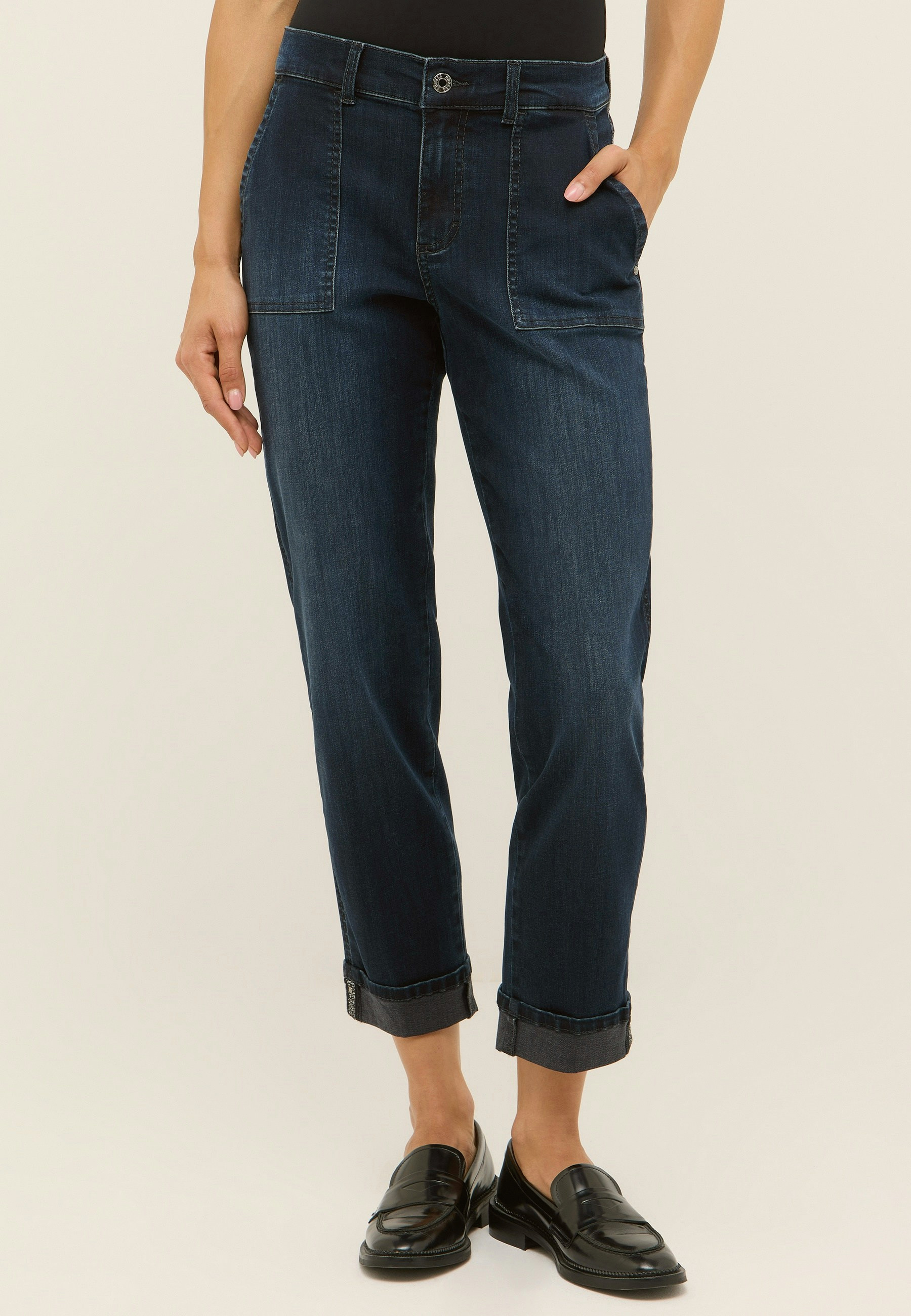 Cargo Jeans mit Taschen Damen | Angels