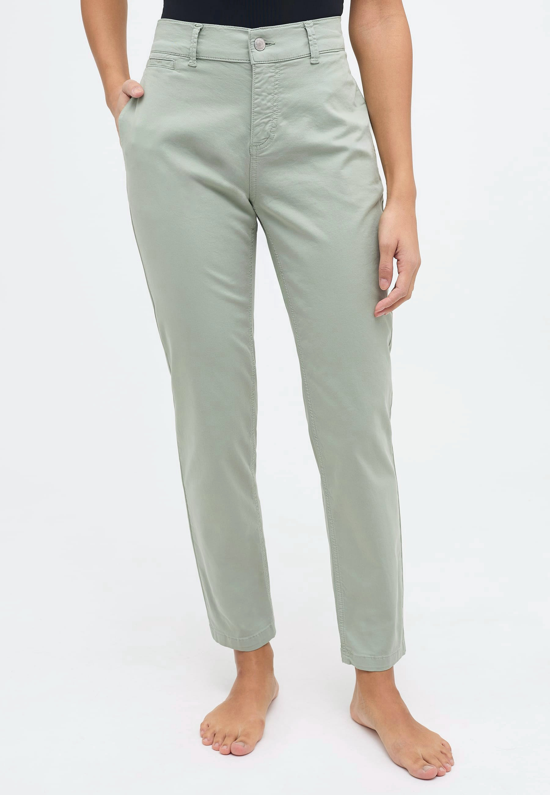 Chino Relaxed Fit Damen – Paspeltaschen | Angels