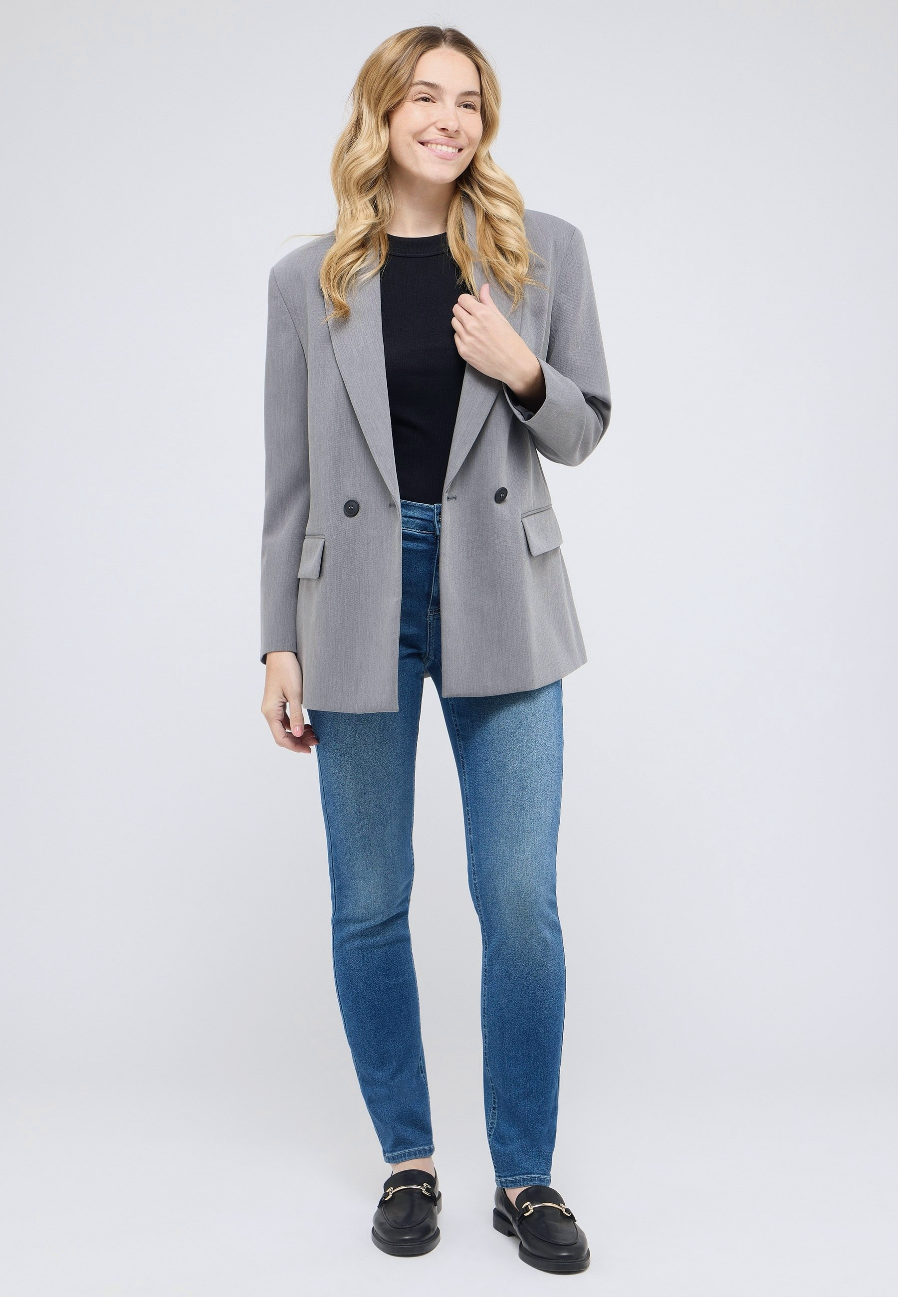Cici Hose mit Baumwoll-Polyester-Mix – Rückansicht
