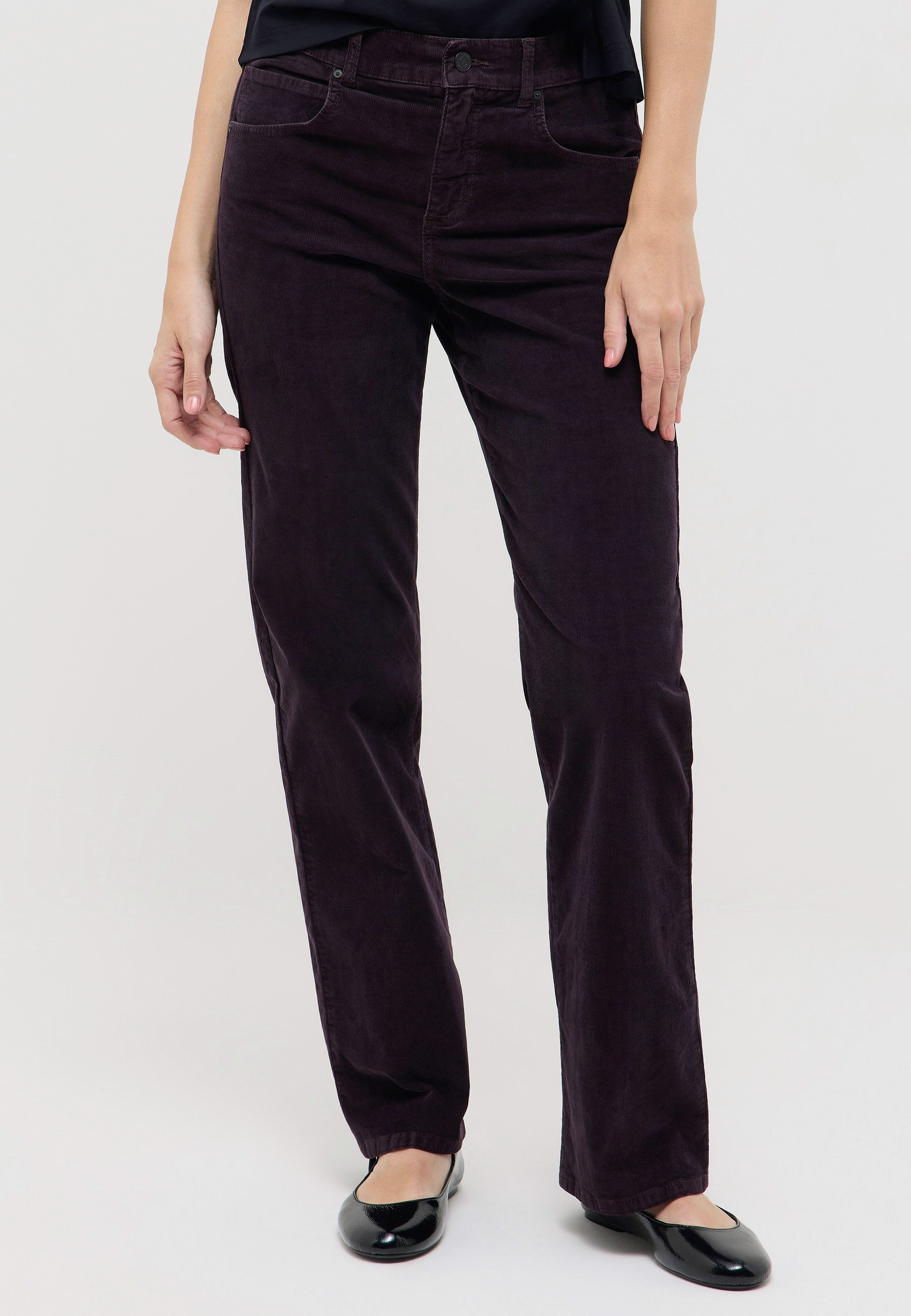 Cordhose Straight Fit Damen | Angels