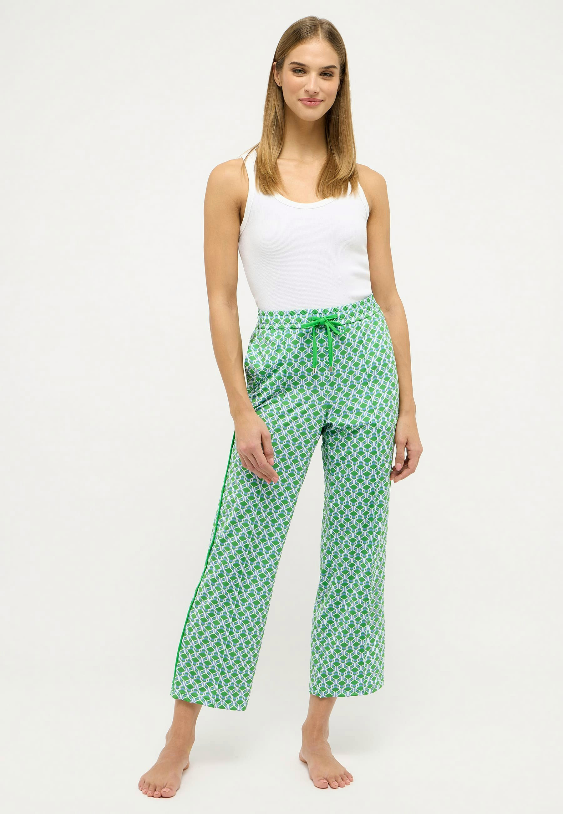 Culottes mit Elasthan und Polyamid – Rückansicht