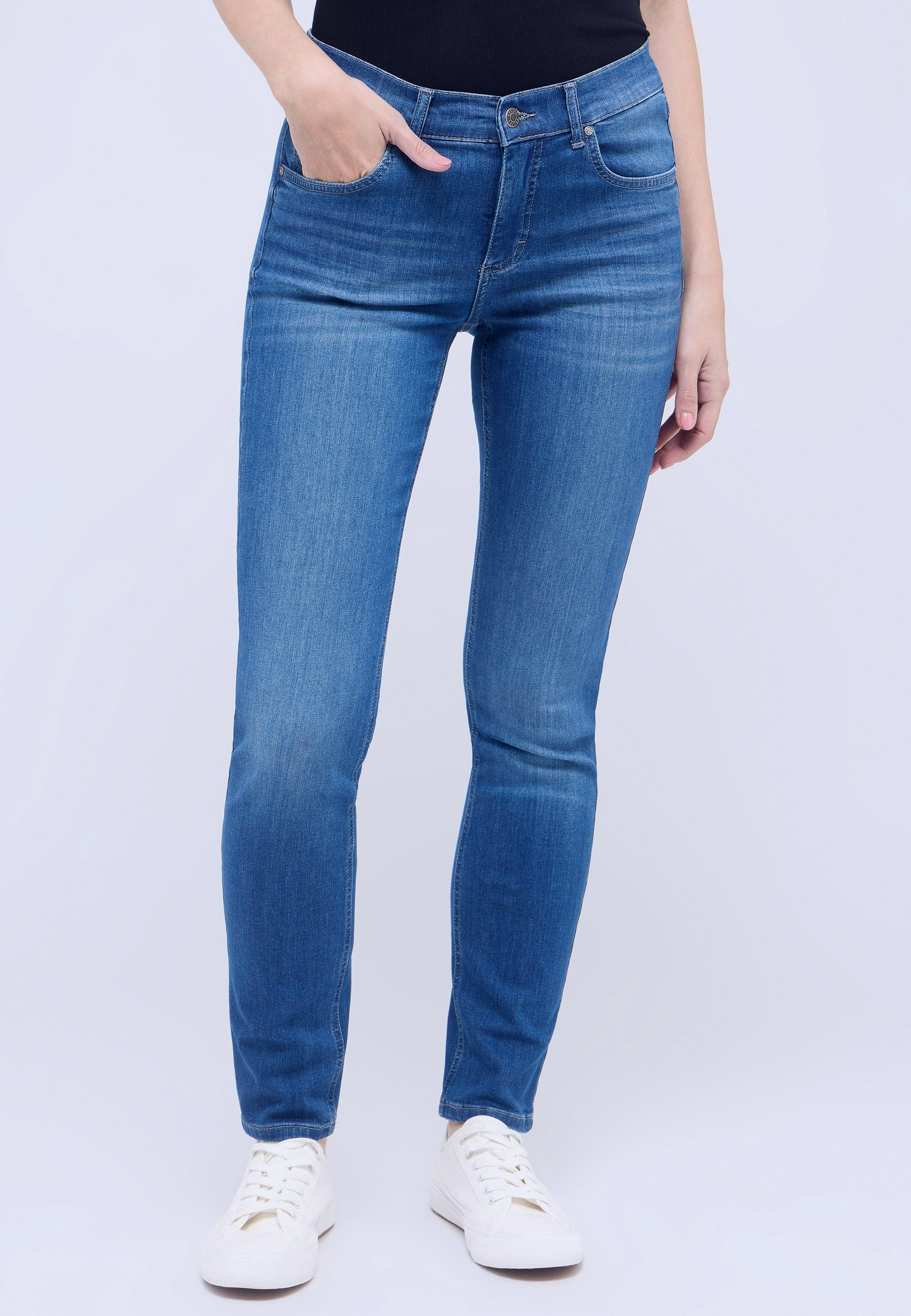 Damen Hose Nachtblau – Slim Fit | Angels