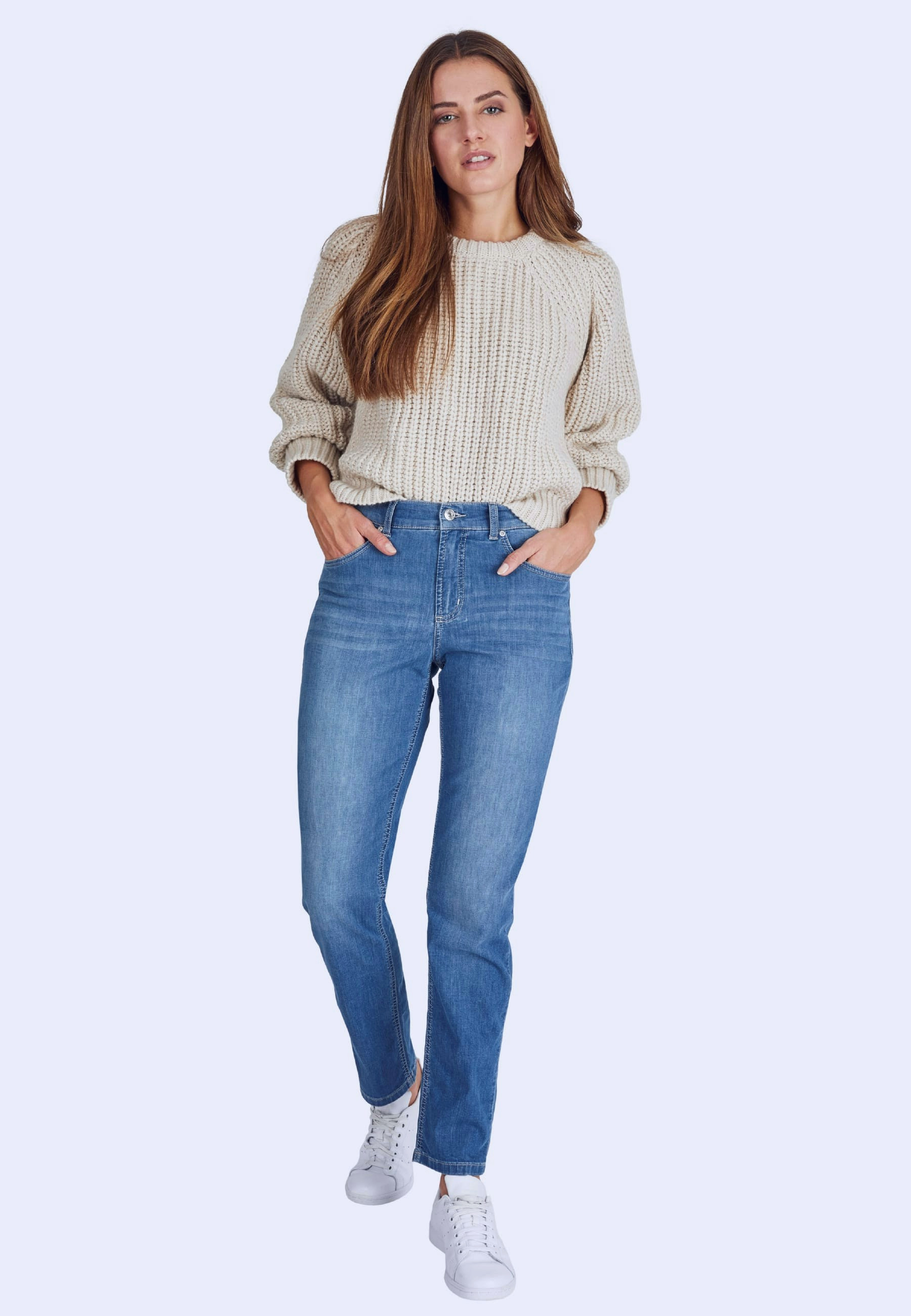 Damen Hose aus Organic Cotton – Rückansicht