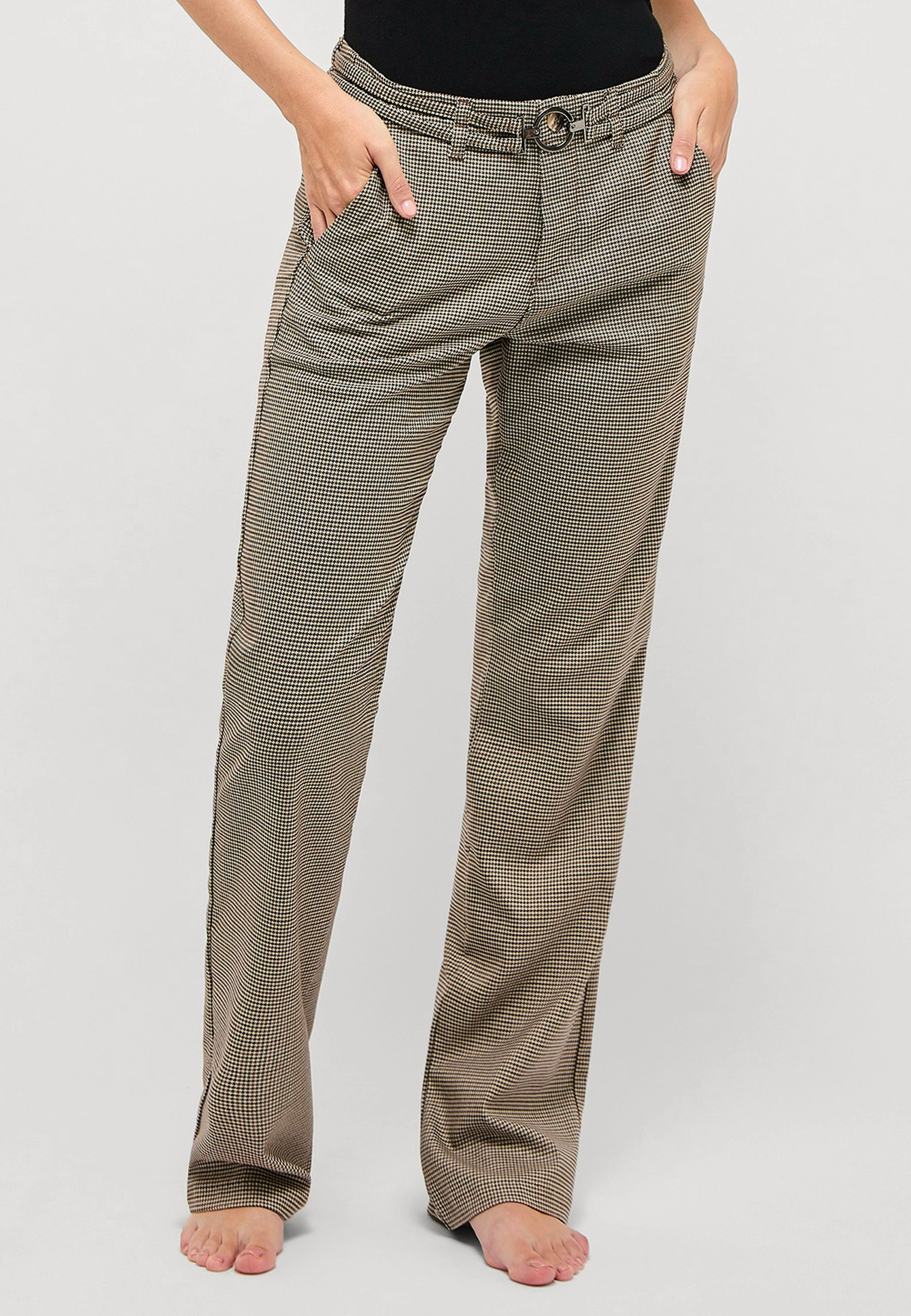 Damen Stoffhose Straight Fit | Angels