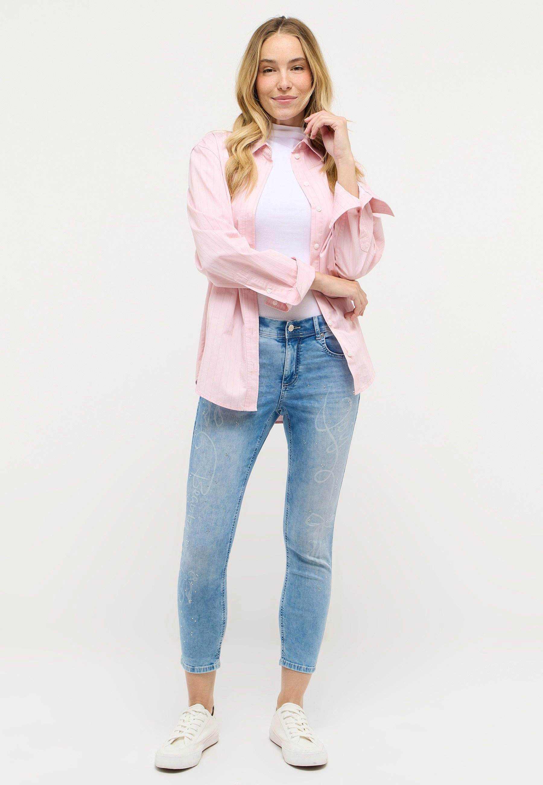 Angels Slim Hosen Kollektion Damen – Slim Fit aus Baumwolle mit Elasthan und Polyester