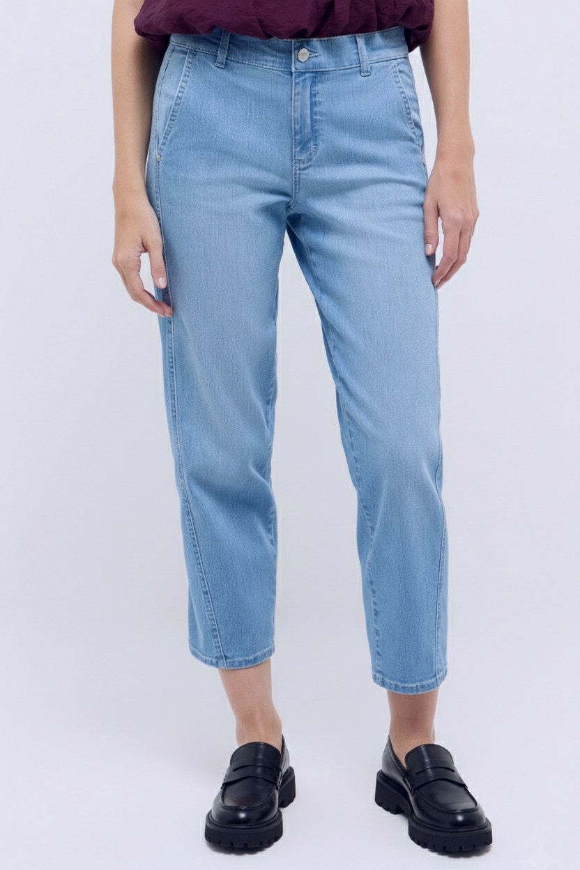 Hose Seitliche Taschen Relaxed Fit Damen | Angels