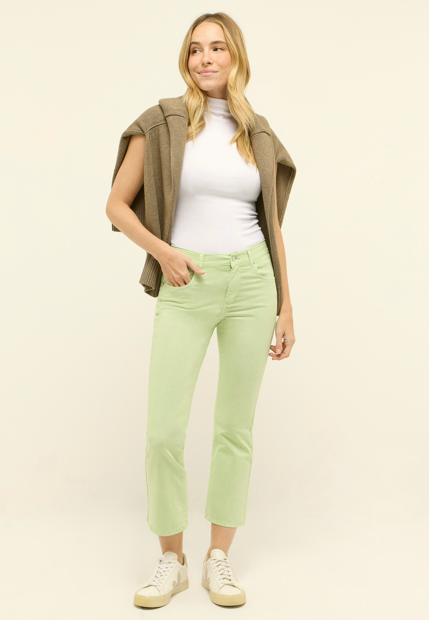 Leichte Hose aus Organic Cotton – Rückansicht