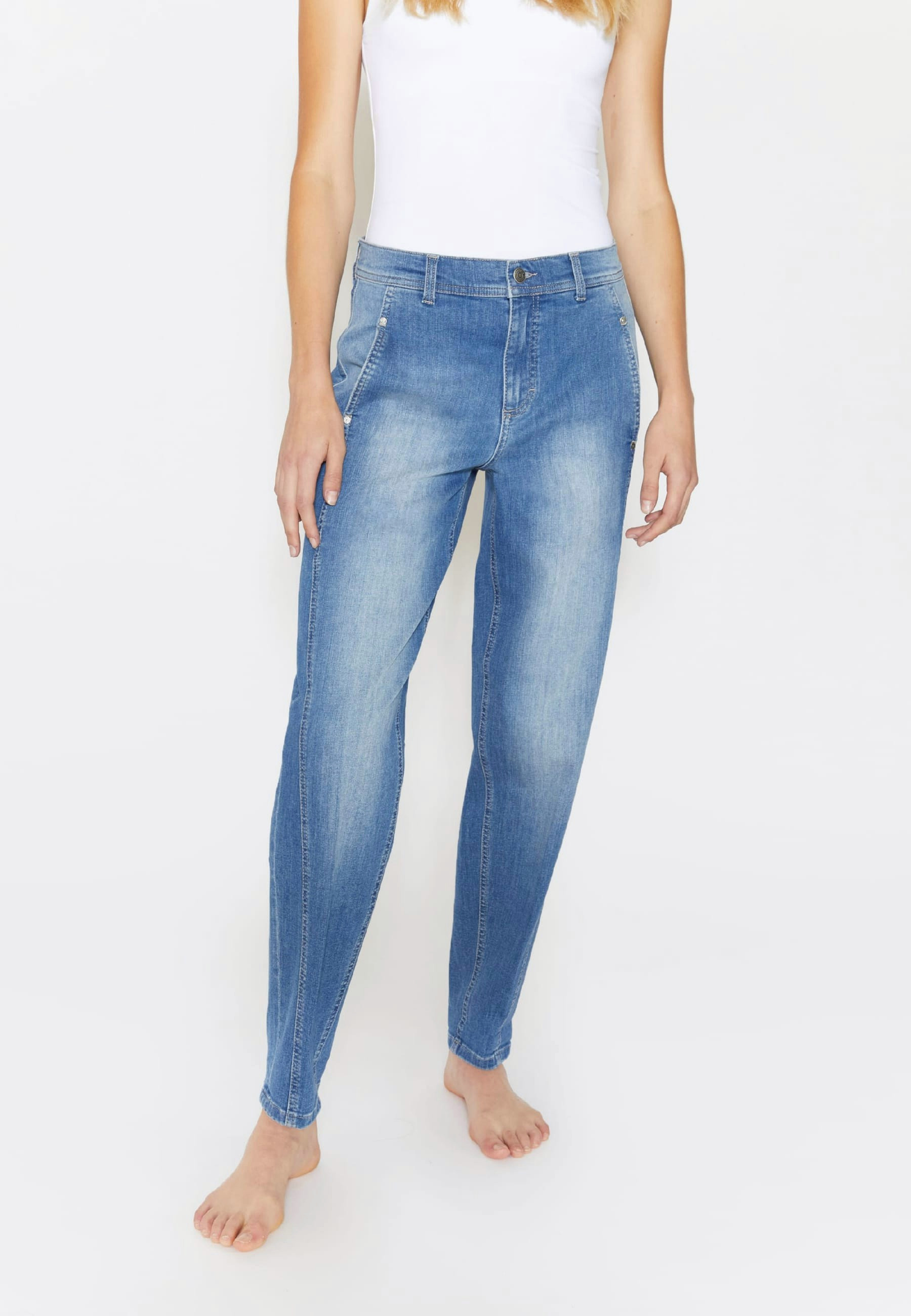Mom Hose Baumwolle Lockere Passform | Angels