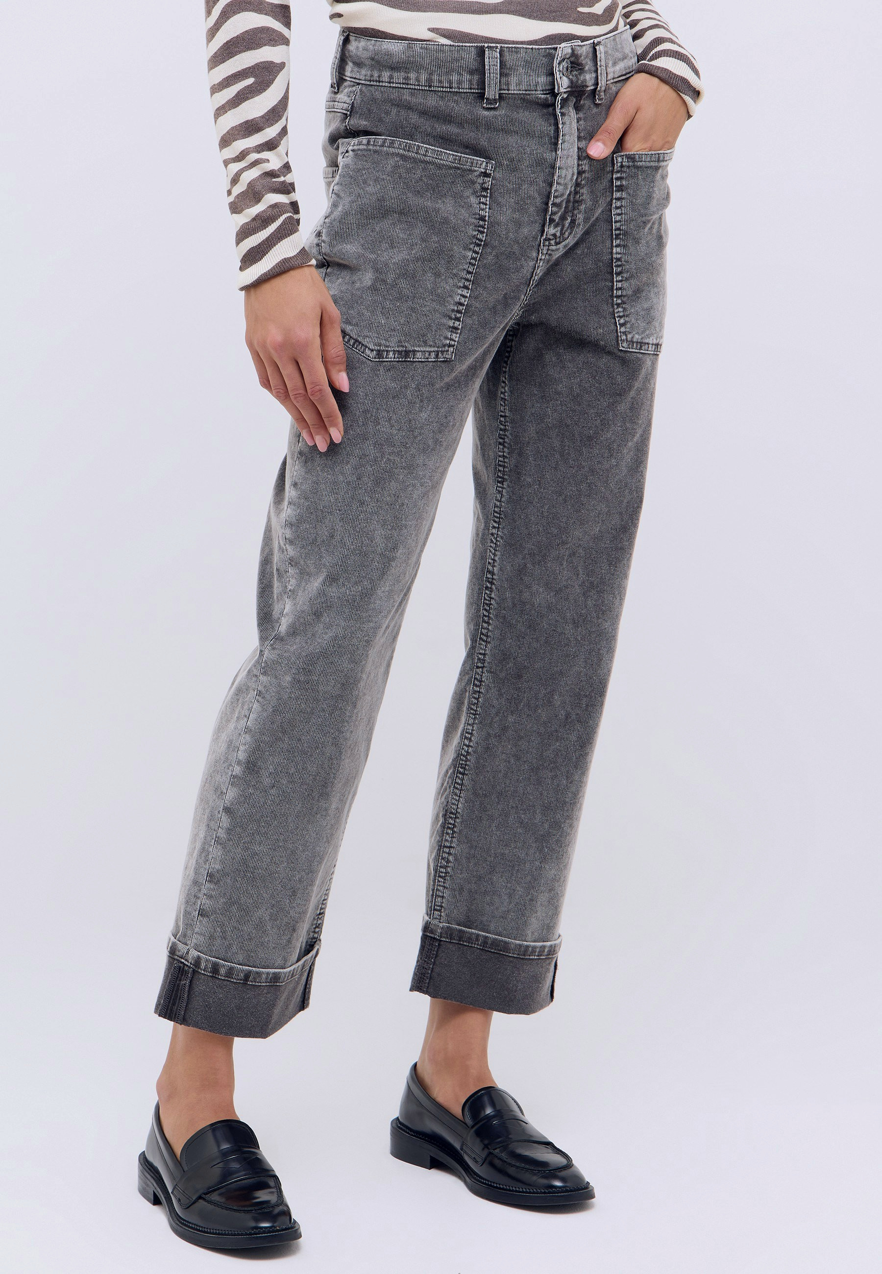 Relaxed Fit Cordhose Damen | Angels