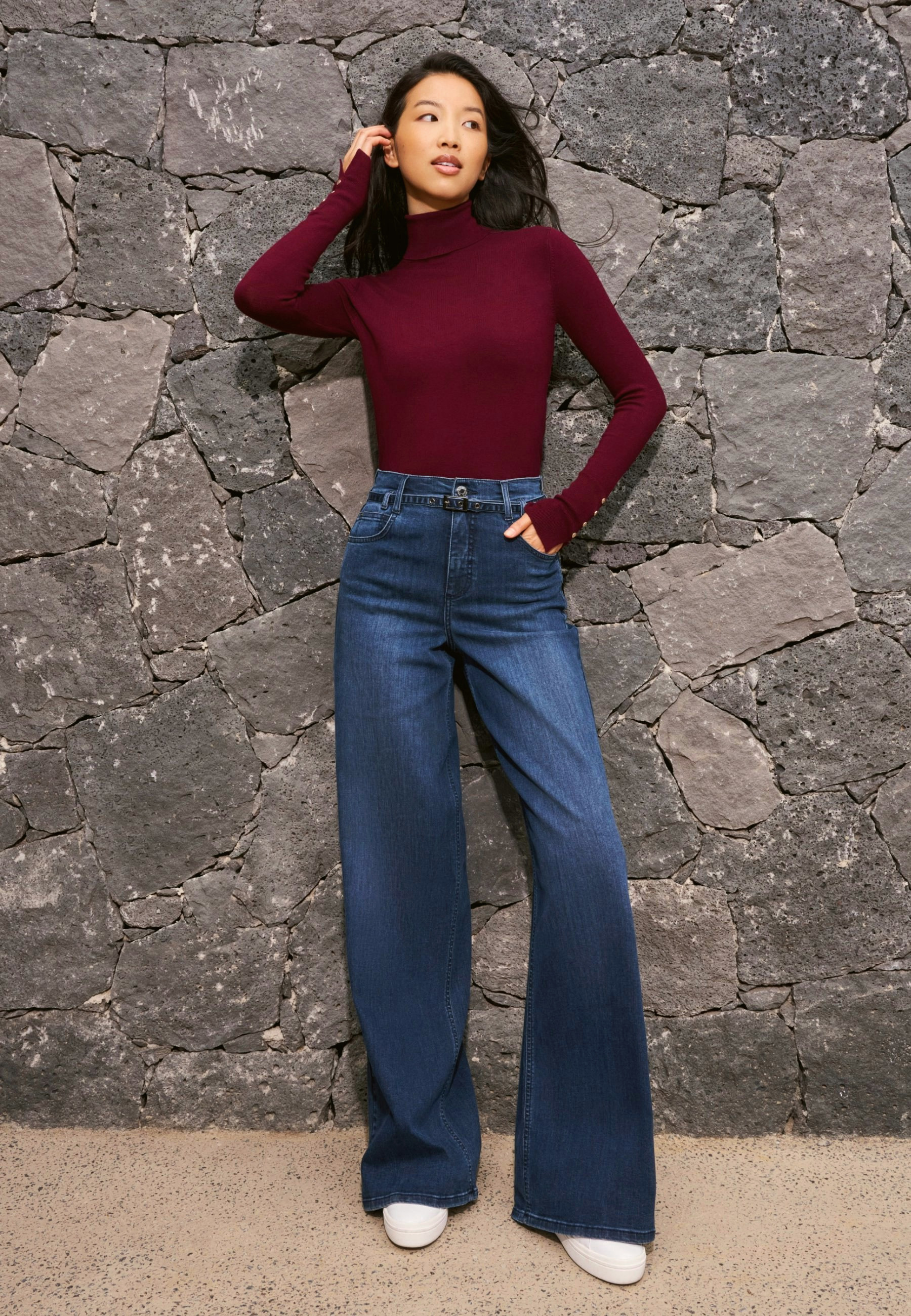 Relaxed Fit Hose Damen | Angels