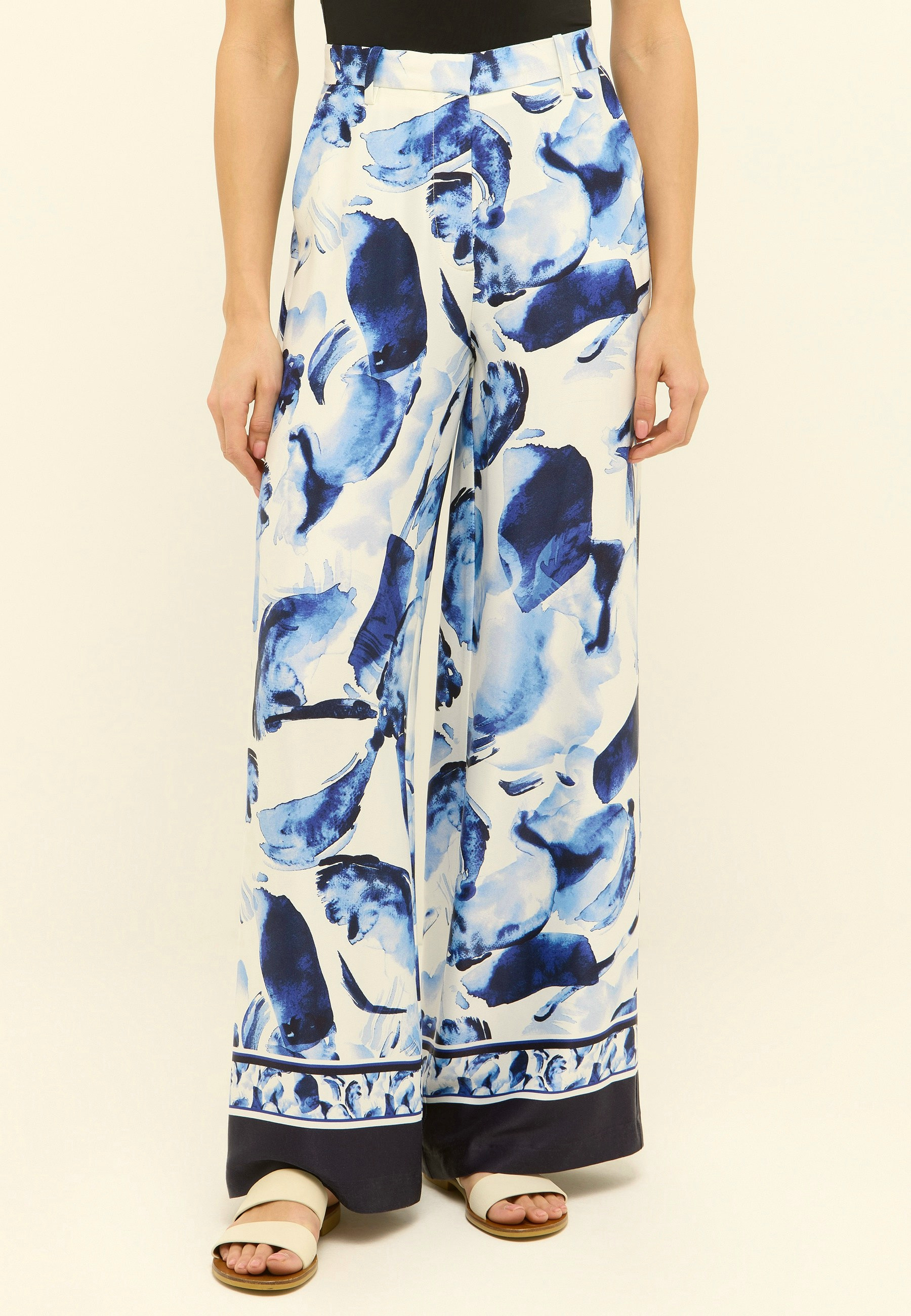 Relaxed Fit Palazzo Hose Damen | Angels