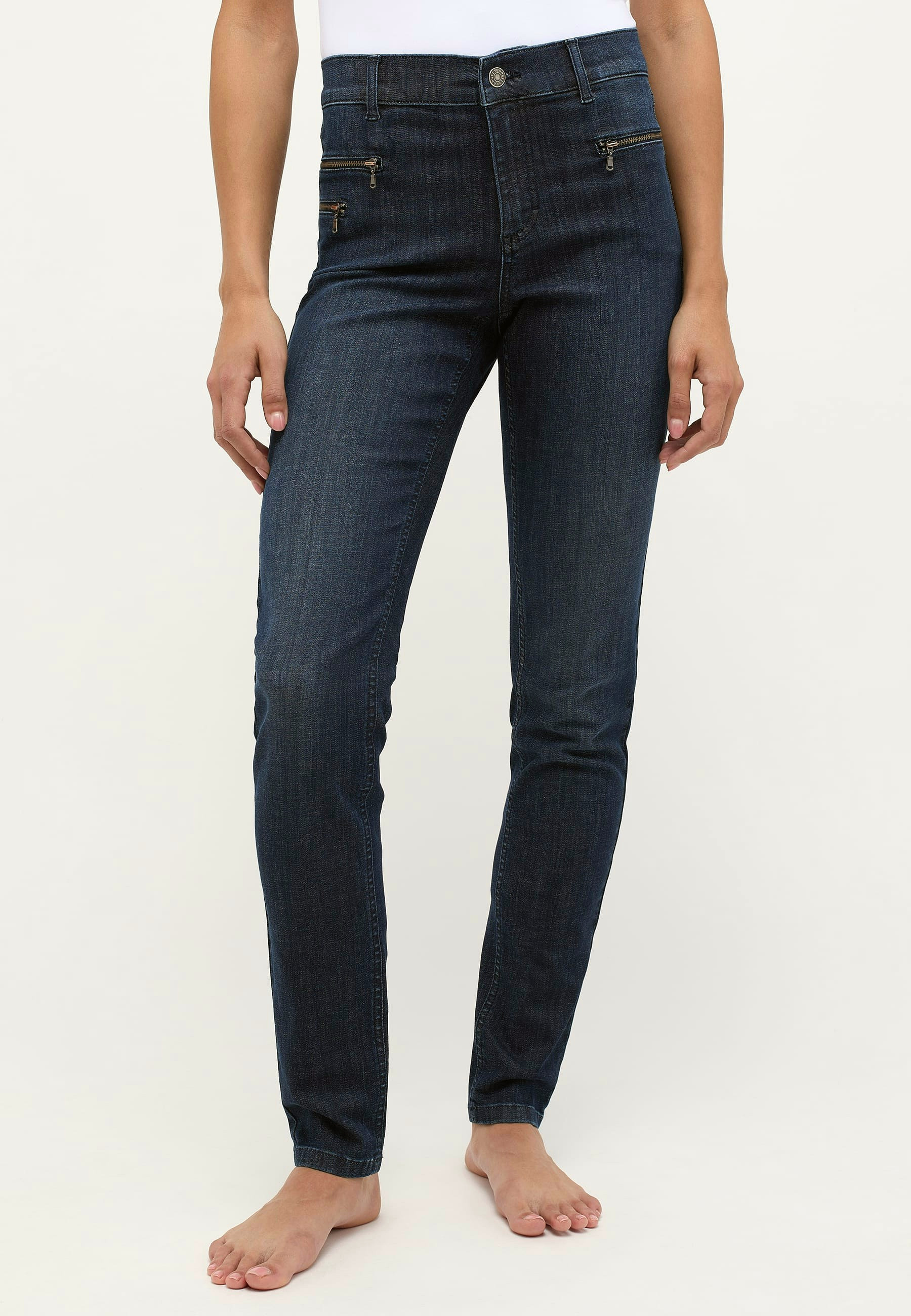 Schwarze Slim Fit Hose Damen | Angels