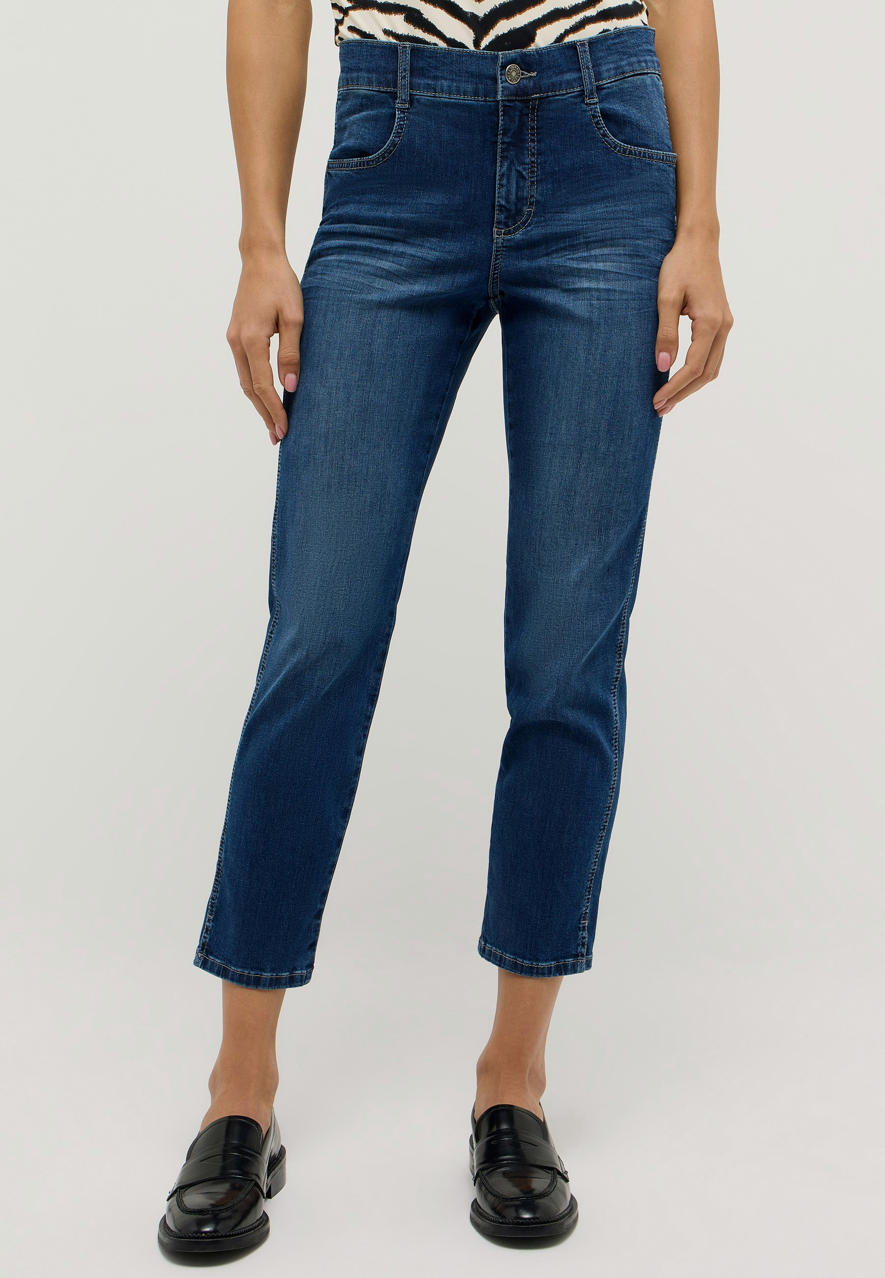 Slim Fit Damen Hose Organic Baumwolle | Angels