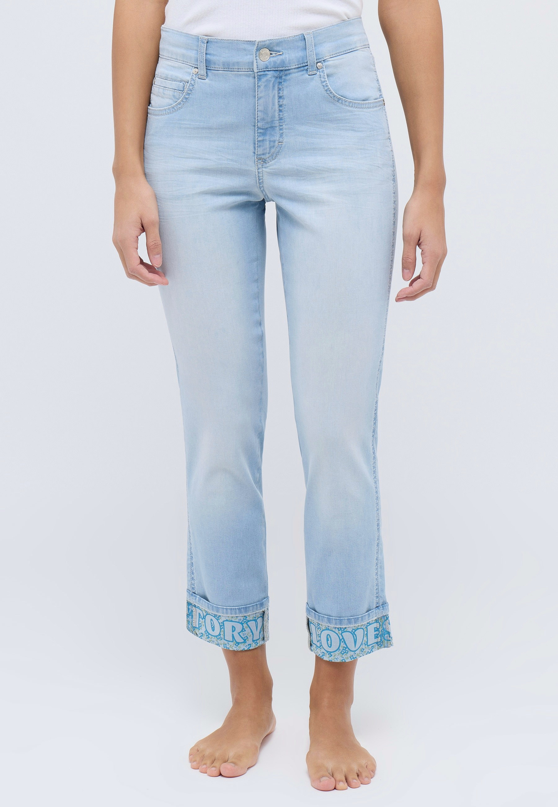 Slim Fit Hose 90er Damen | Angels
