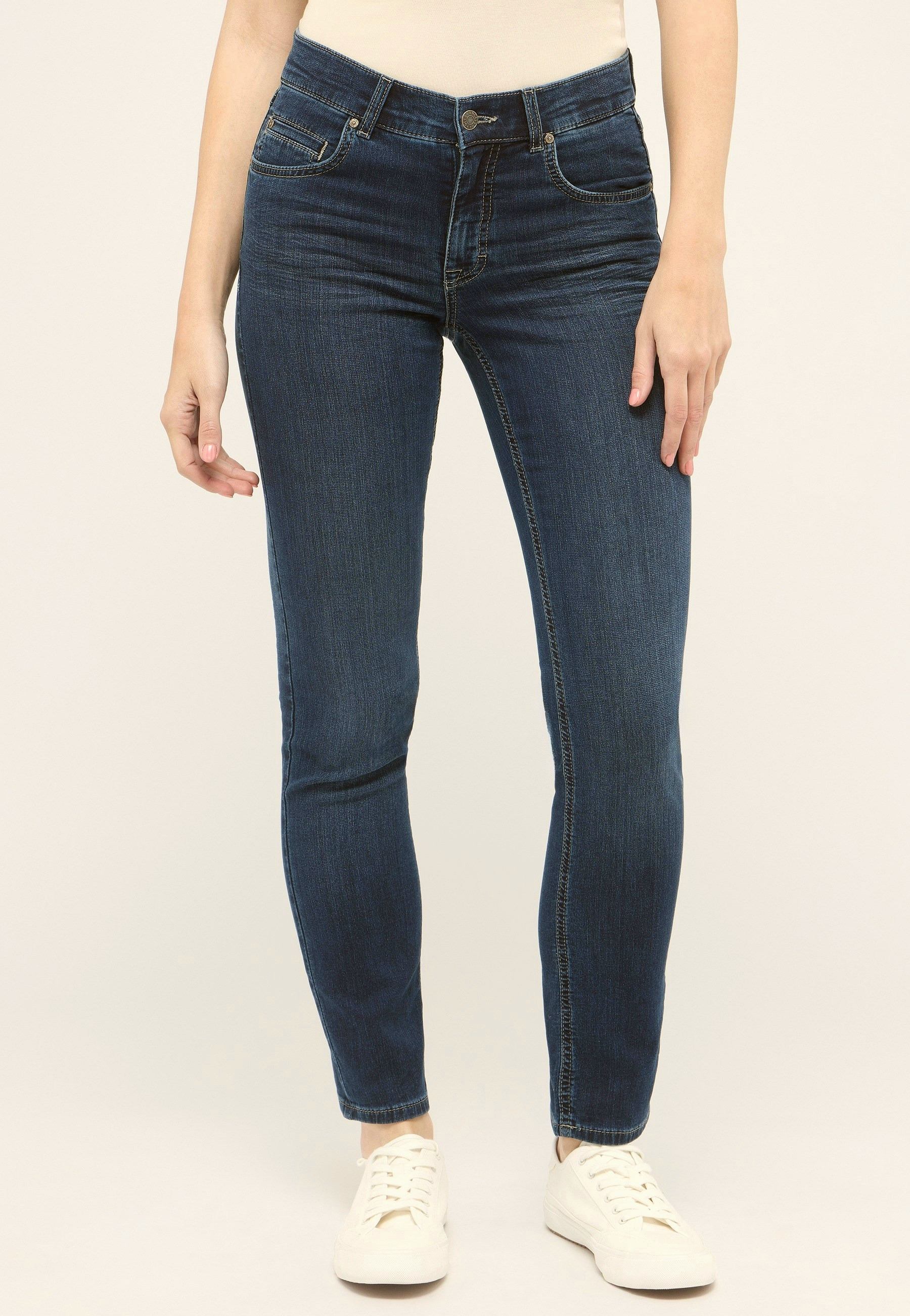 Slim Fit Hose aus Baumwolle Damen | Angels