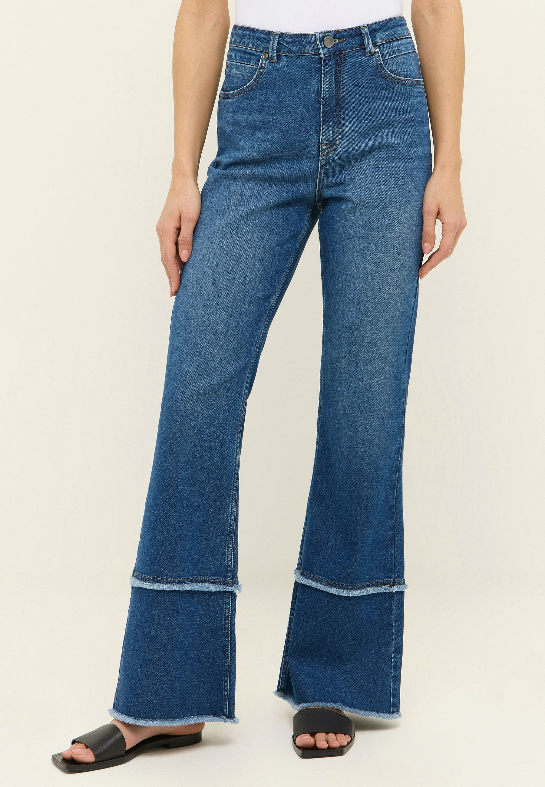 Slim Fit Hose Baumwolle Damen | Angels