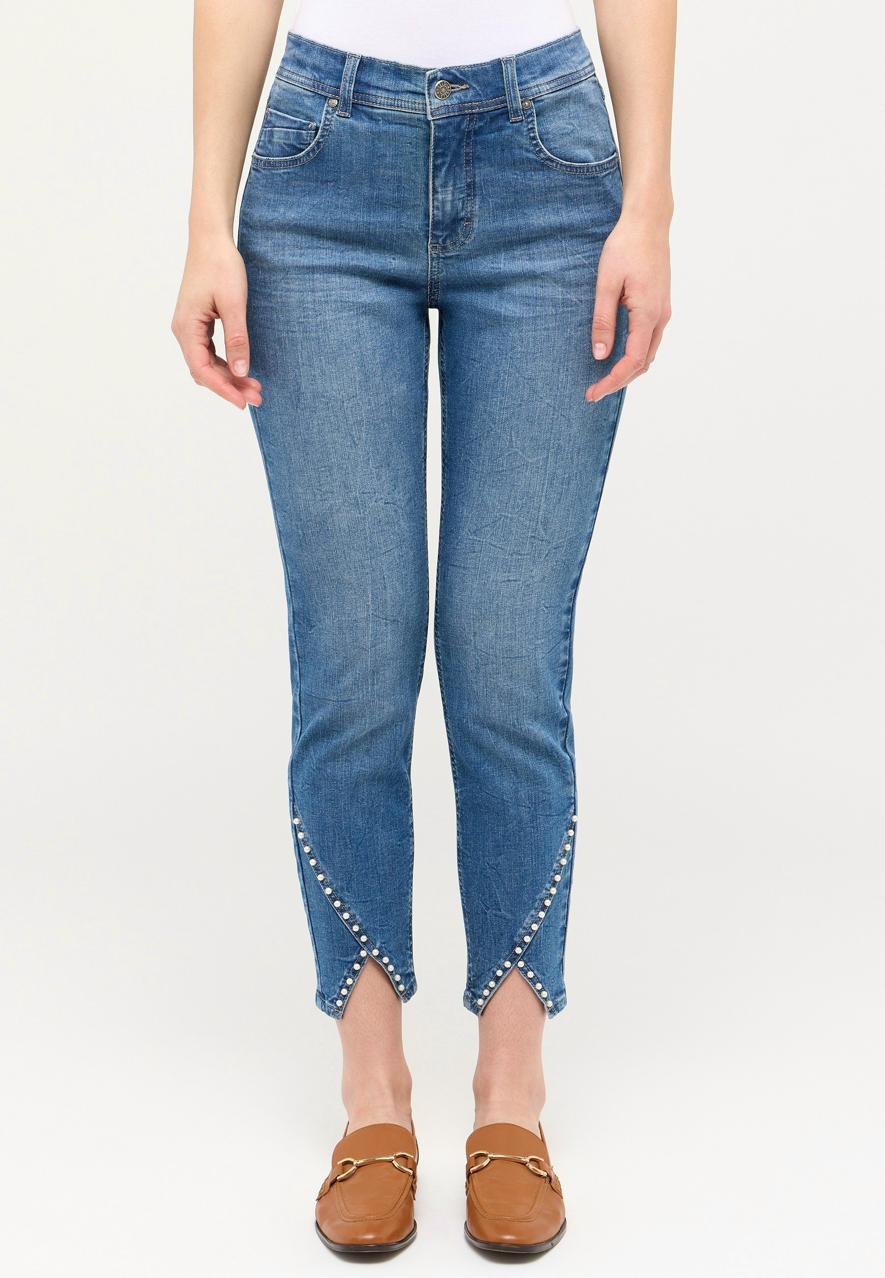Slim Fit Hose Ornella Damen | Angels