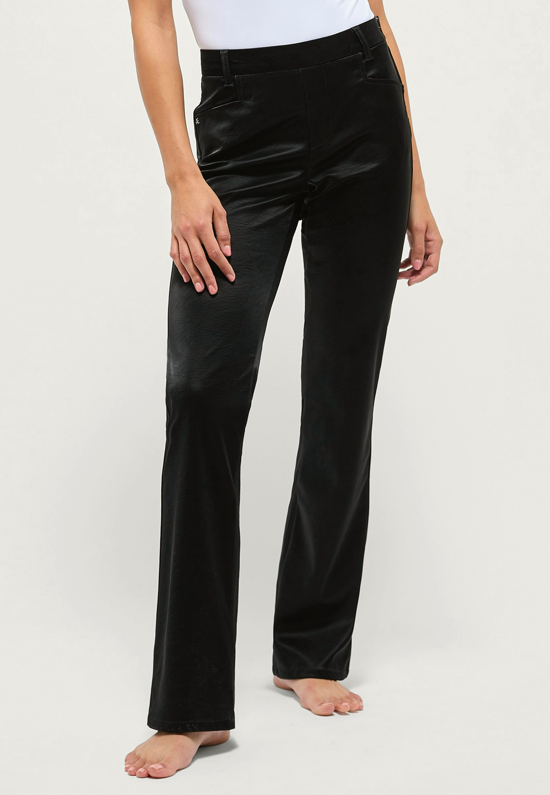 Slim Fit Lederhose Damen | Angels