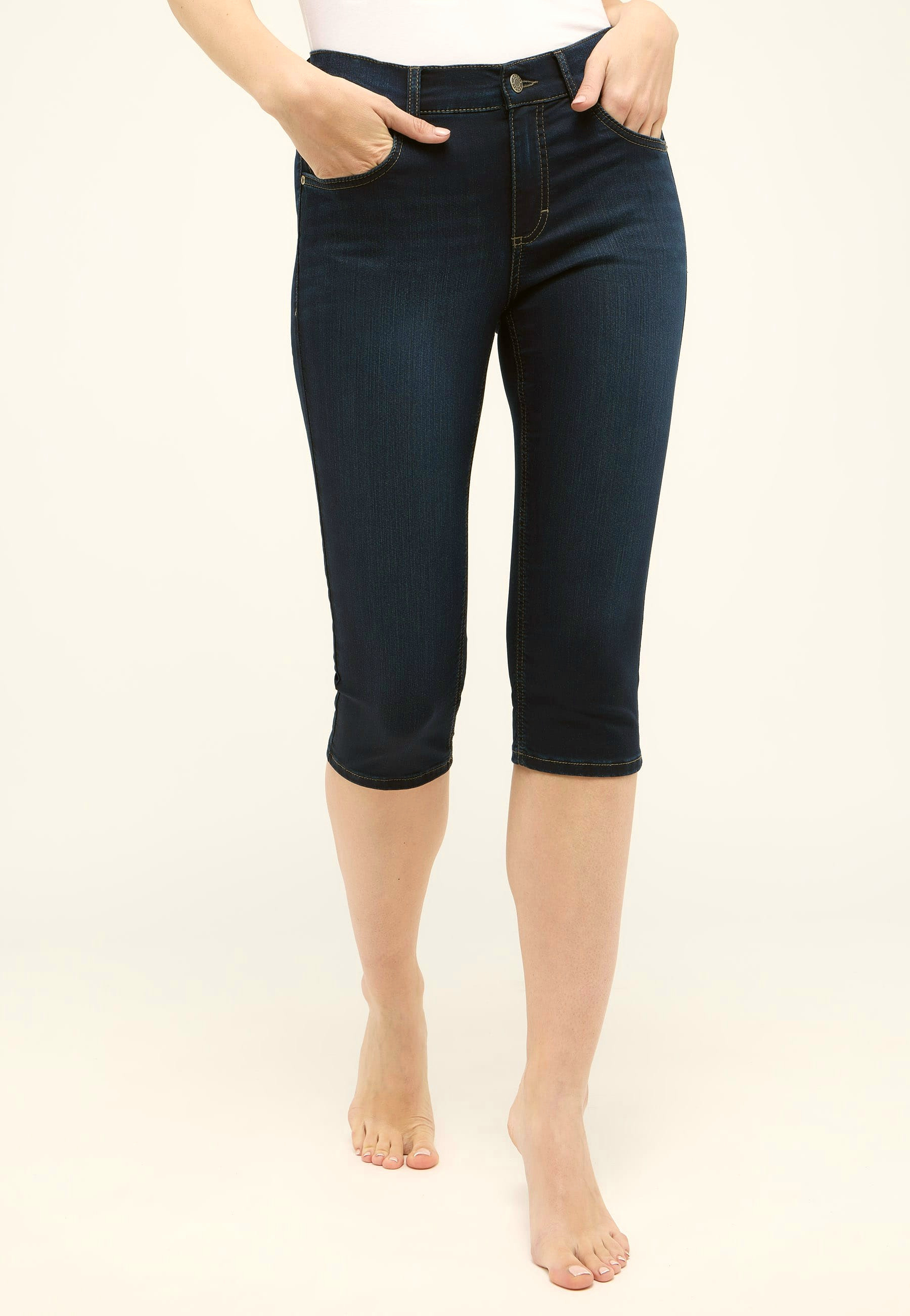Slim Fit Zip Fly Hose Damen | Angels