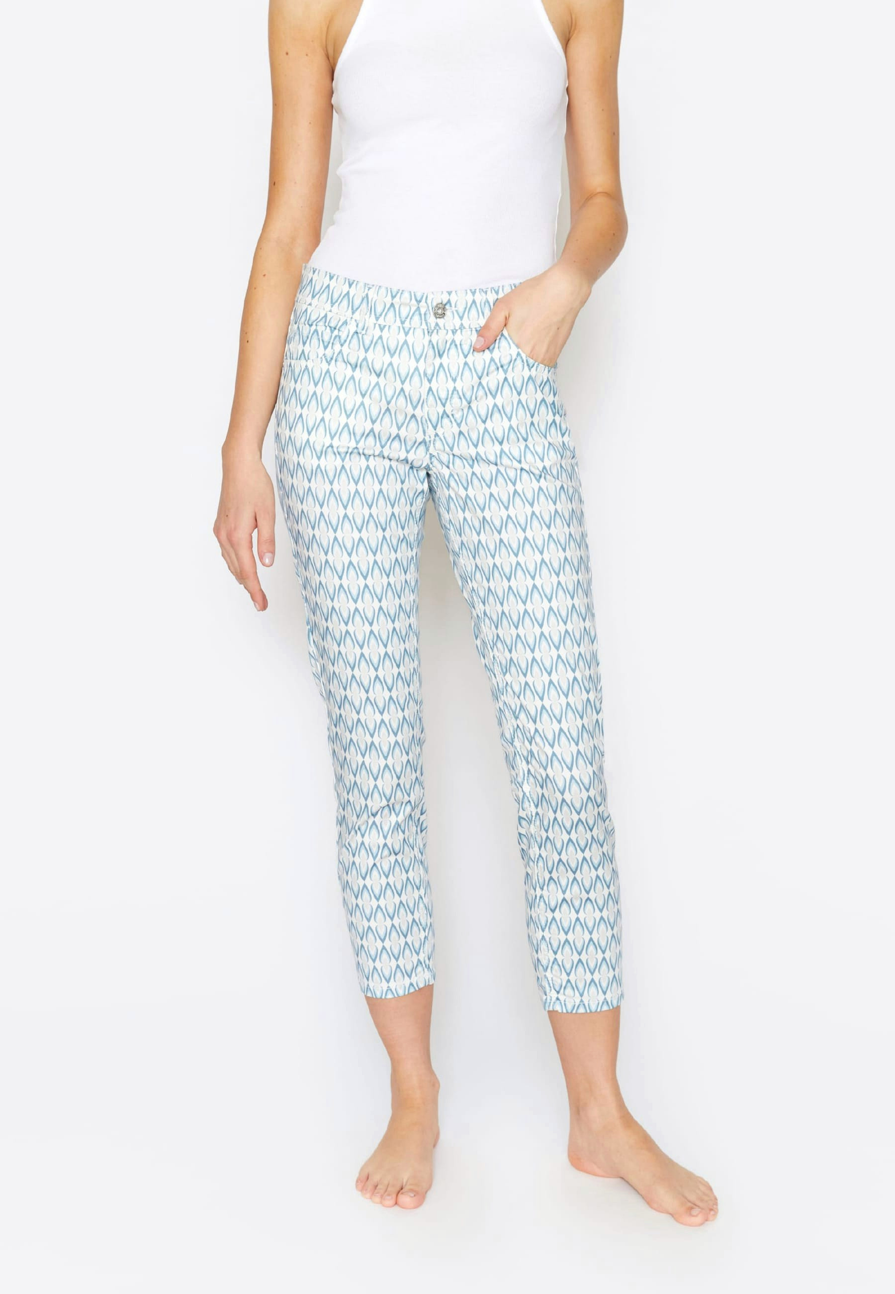 Sommerhose Slim Fit Damen | Angels
