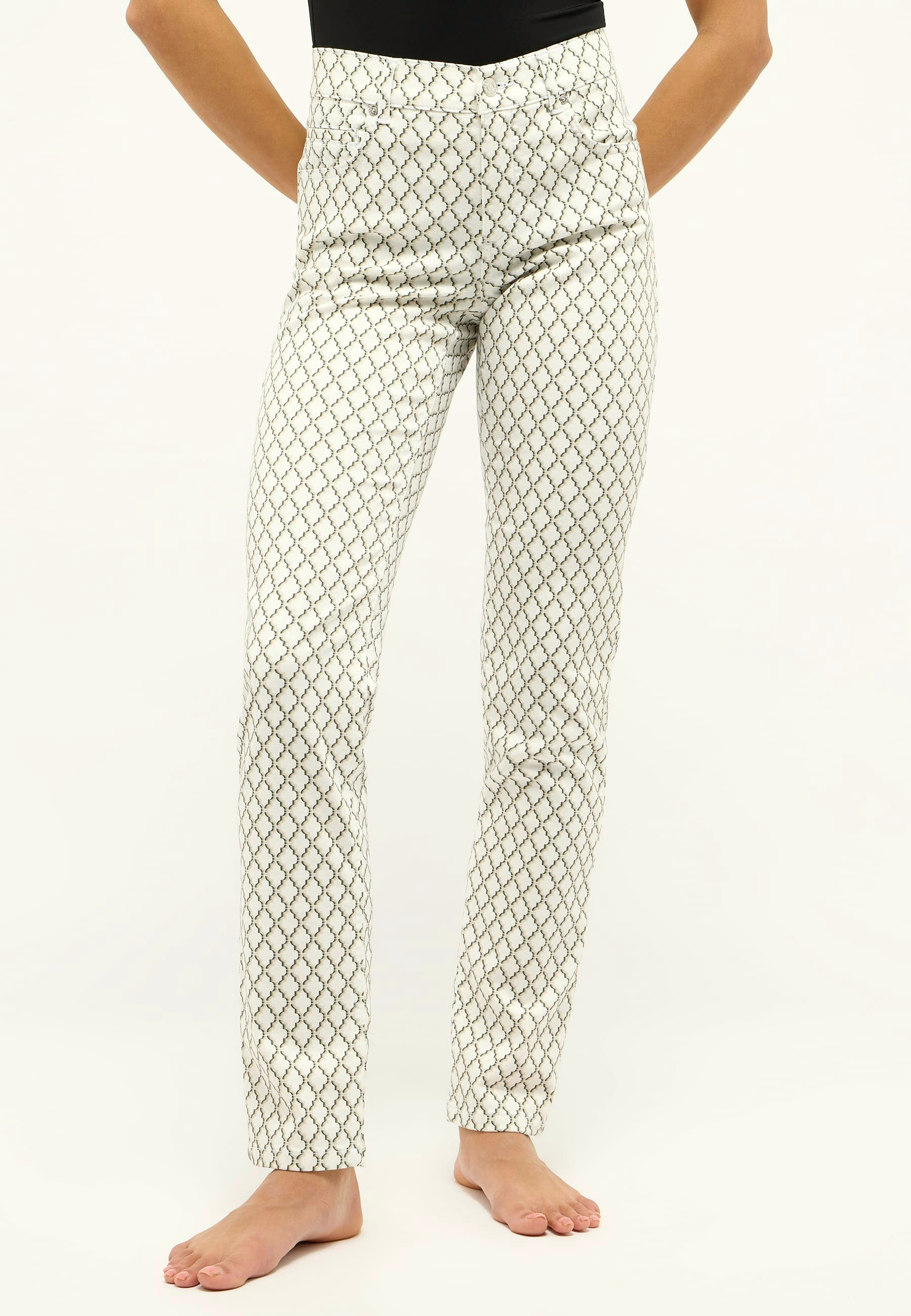 Stoffhose Slim Fit Damen | Angels